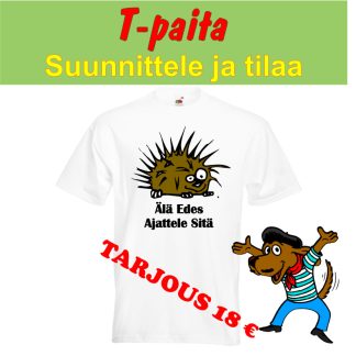 Suunnittele ja tilaa T-paita